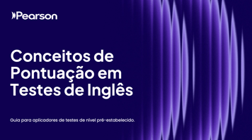 Capa do manual Conceitos de Pontuação em Testes de Inglês. Clique sobre a imagem para abrir o documento PDF.