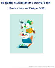 Tutorial sobre como baixar a aplicação do Active Teach. Clique na capa para abrir o documento PDF.